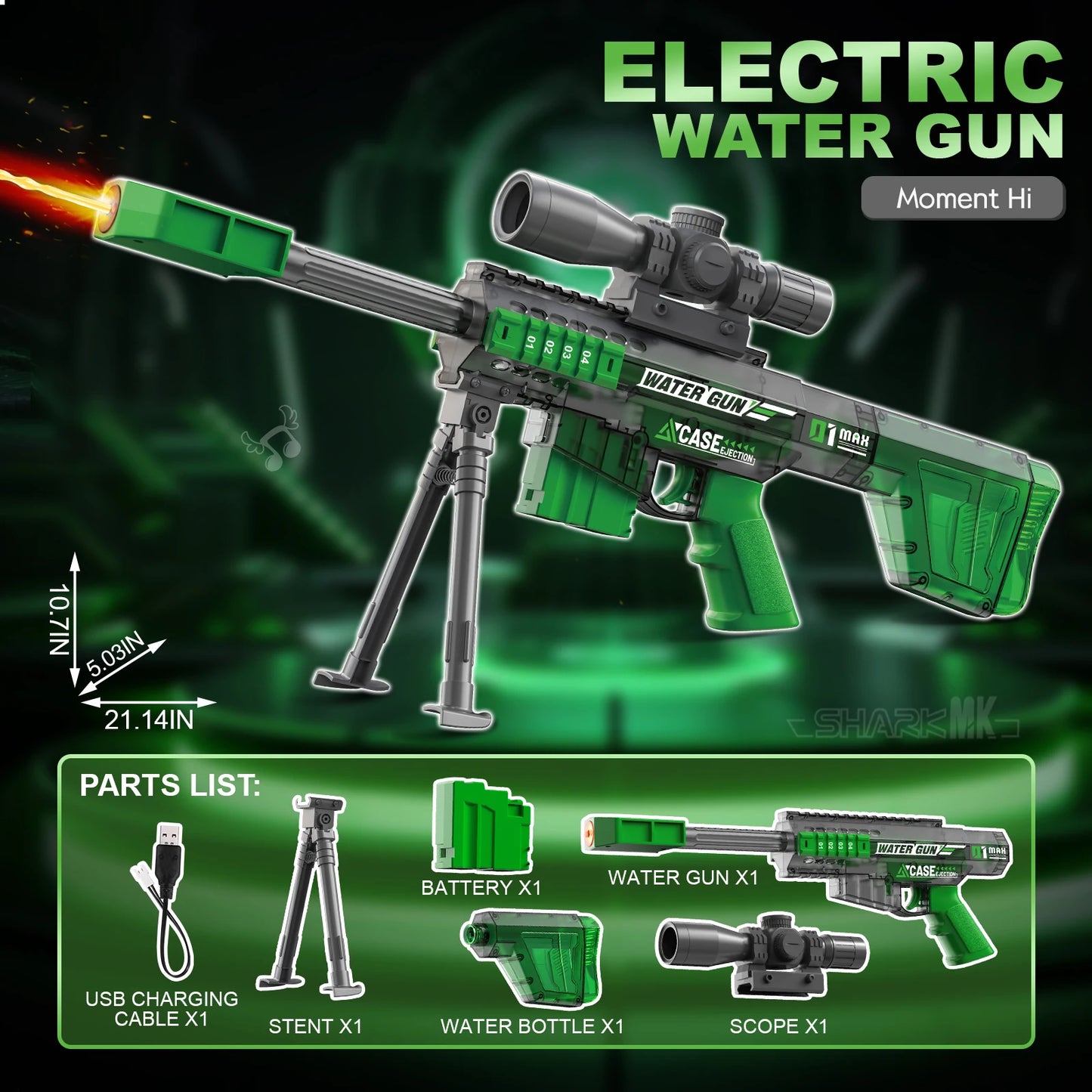 Barret Electric Water Gun