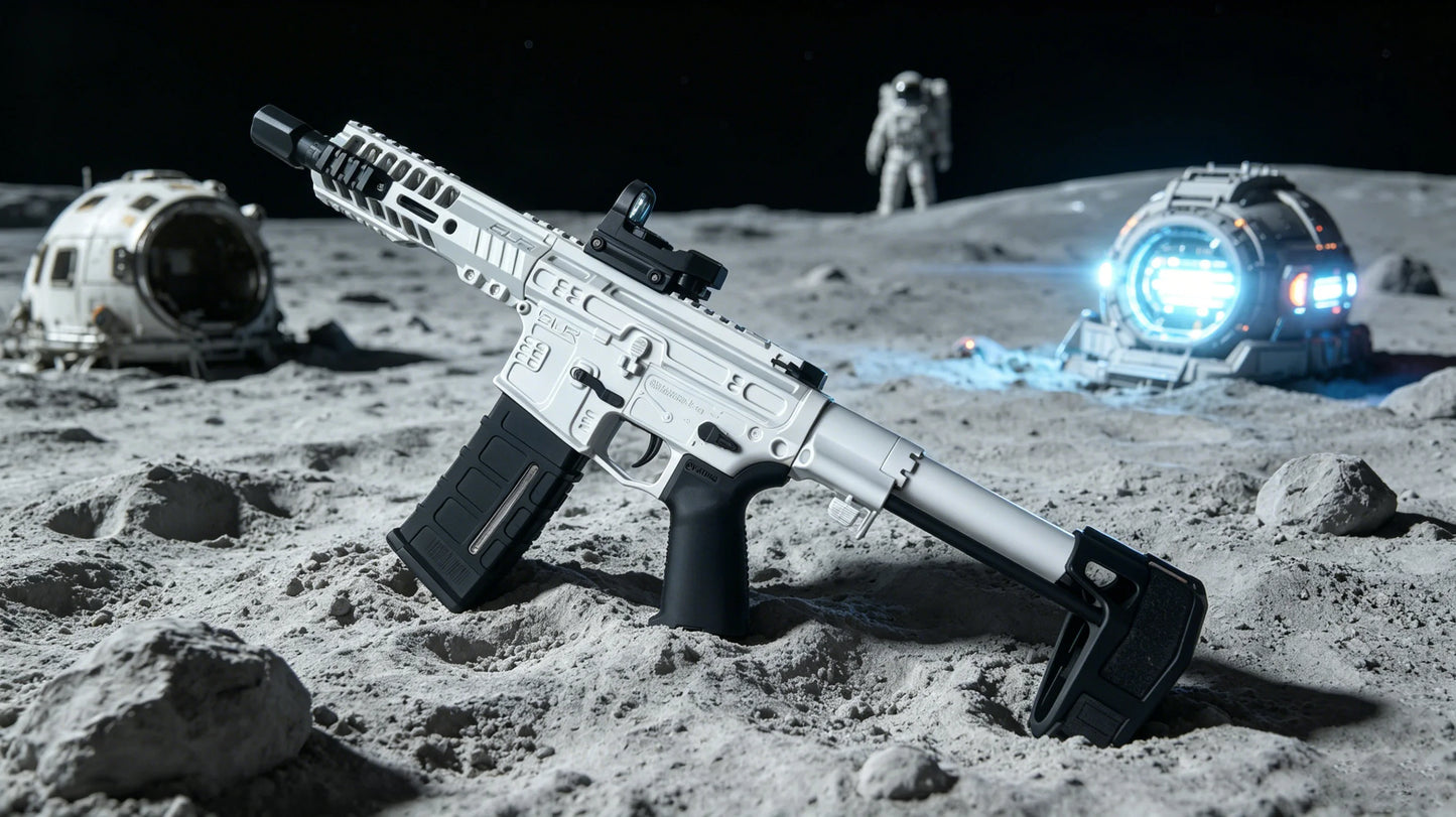 SLR Gel Blaster-White