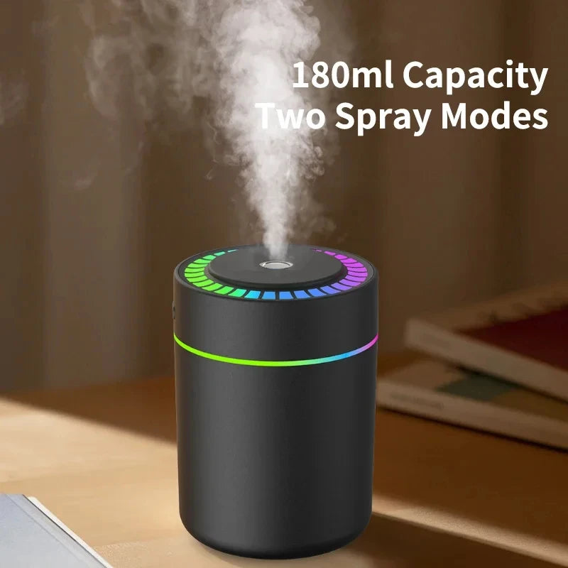 Mini RGB humidifier USB aroma diffuser – view 3