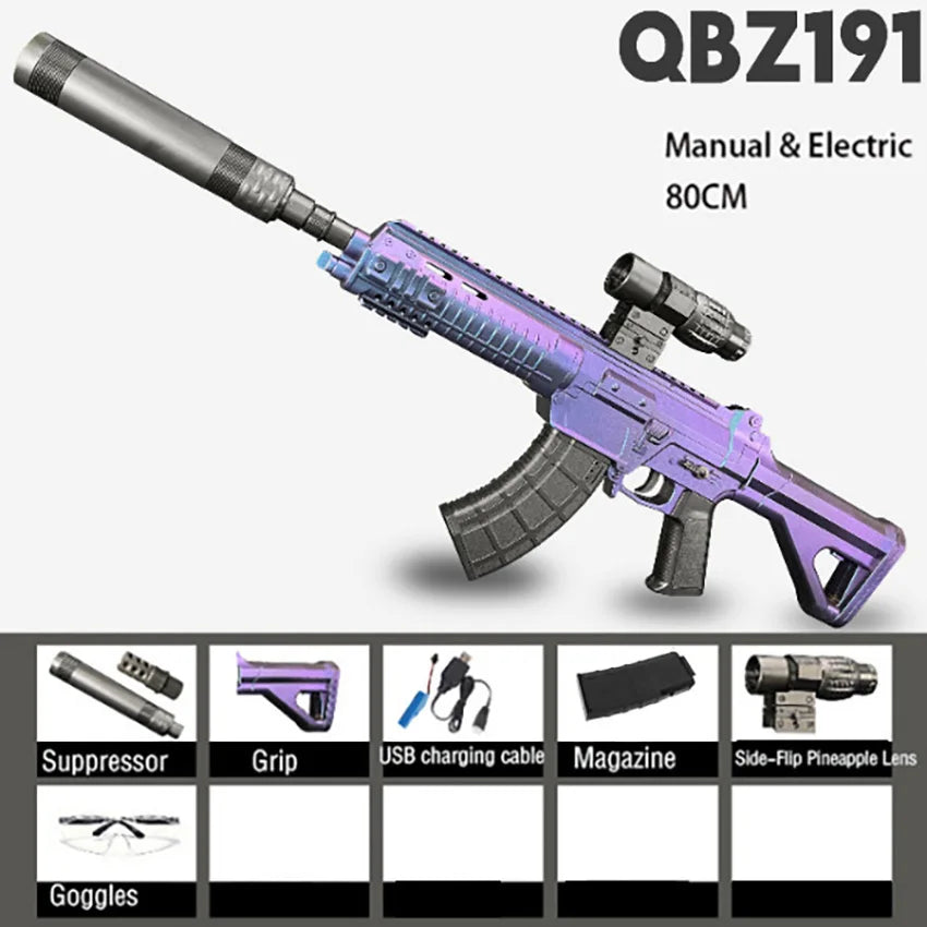 M416 Ultimate EBB Auto Gel Blasters High Speed Electric Gel Gun Toys Dominate Outdoor Team Combat The Perfect Gift For Adults